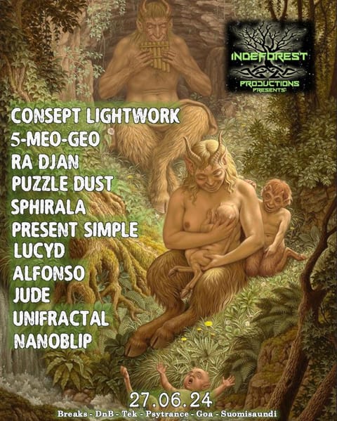 Indeforest 3 event poster